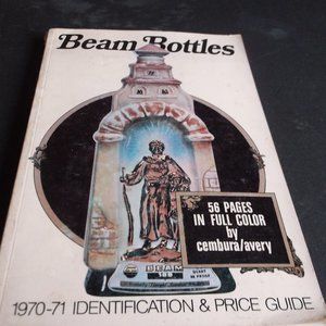 1970 beam bottle price book. 56 color pictures